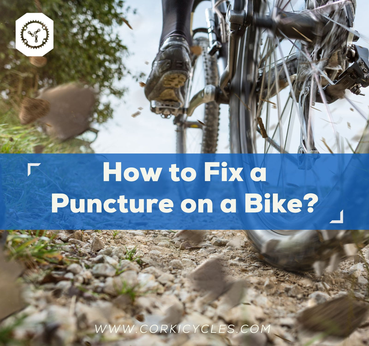 fix a puncture on a bike