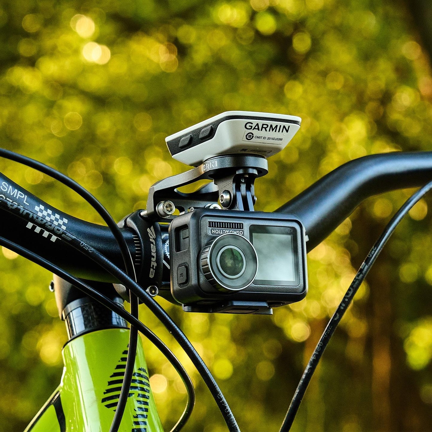 Garmin edge and virb cycling hot sale combo mount