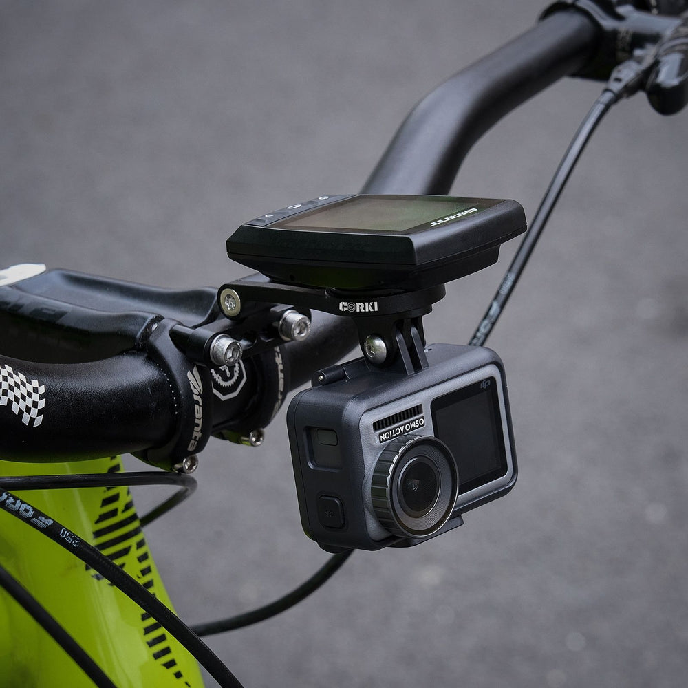 
                  
                    Adjustable Stem Out Front Cycle Computer Bike Mount - Corki Cycles
                  
                