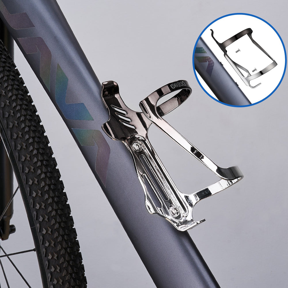 
                  
                    Aluminum Bicycle Water Bottle Cage - Left Side Cage - Corki Cycles
                  
                