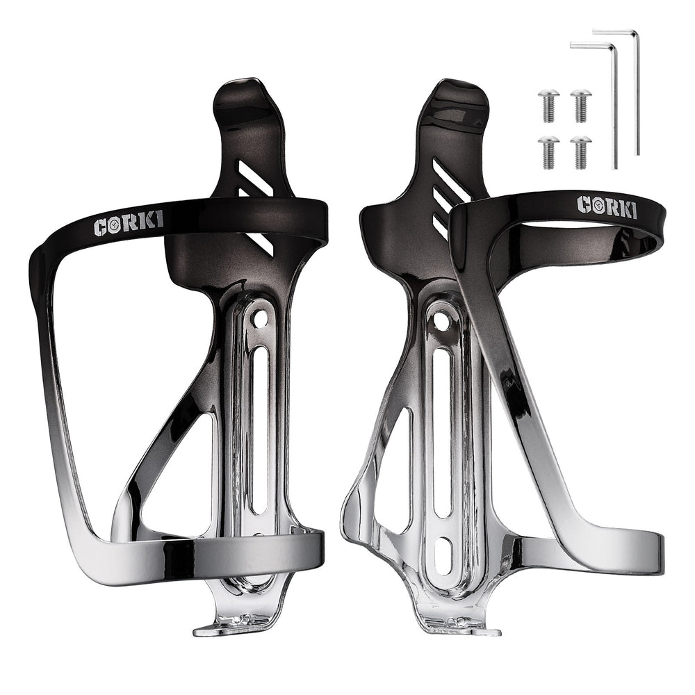 
                  
                    Aluminum Bicycle Water Bottle Cage - Left Side Cage - Corki Cycles
                  
                