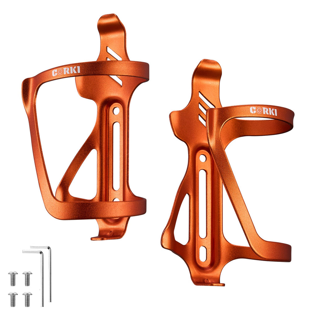 
                  
                    Aluminum Bicycle Water Bottle Cage - Left Side Cage - Corki Cycles
                  
                