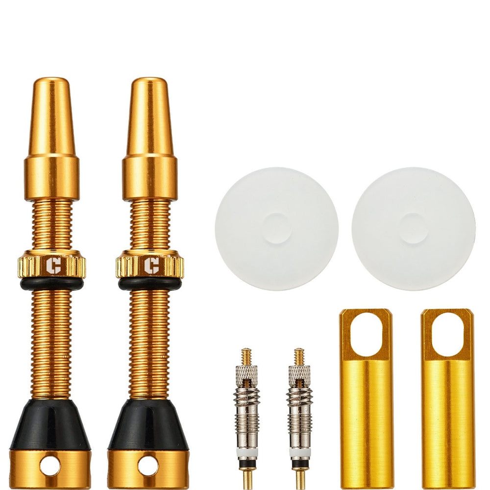 
                  
                    Tubeless Presta Valve Stem 2-Pack - 40mm/44mm/55mm With Valve Core and 2PCS Removal Tool - Corki Cycles
                  
                