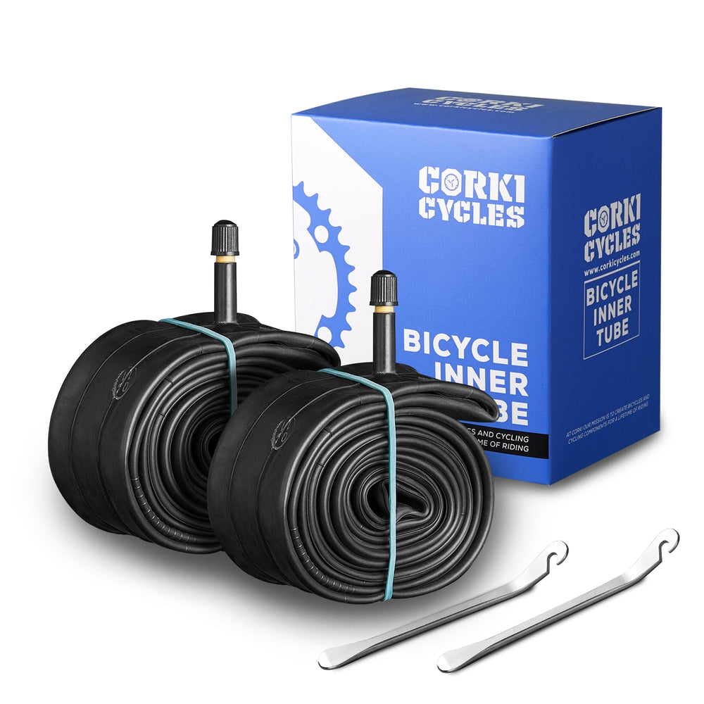 Mountain Bike Inner Tubes 26 27.5 29 2 Pack Corki Cycles