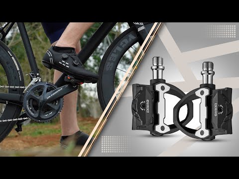 
                  
                    Load and play video in Gallery viewer, SMPL Simpleton Clipless SPD-SL Road Pedals
                  
                