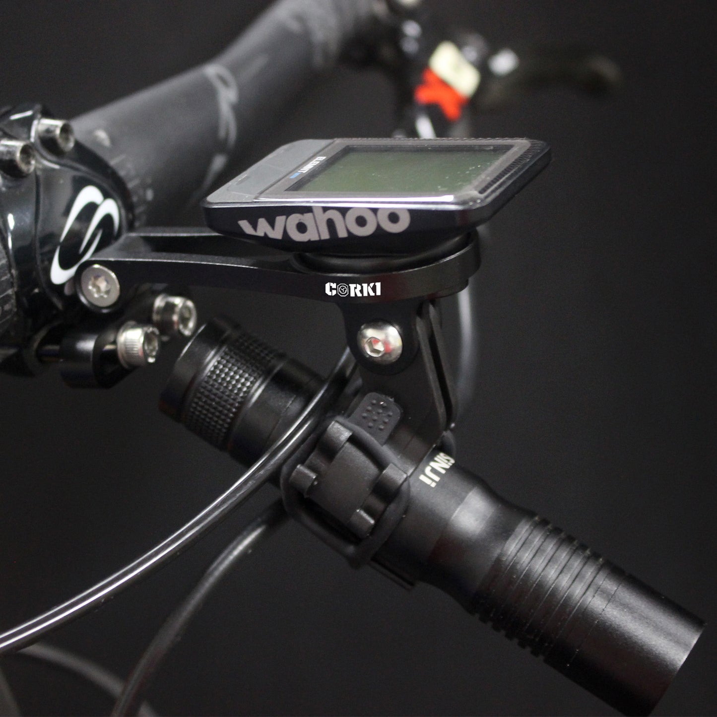 Adjustable Stem Out Front Cycle Computer Bike Mount